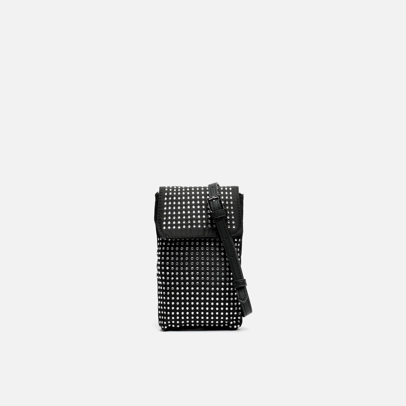 Bria bolso bandolera mini para mvil con detalles brillantes