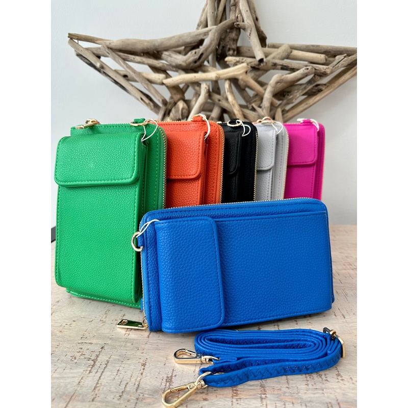 Faux Leather Phone Bag / Phone Pouch
