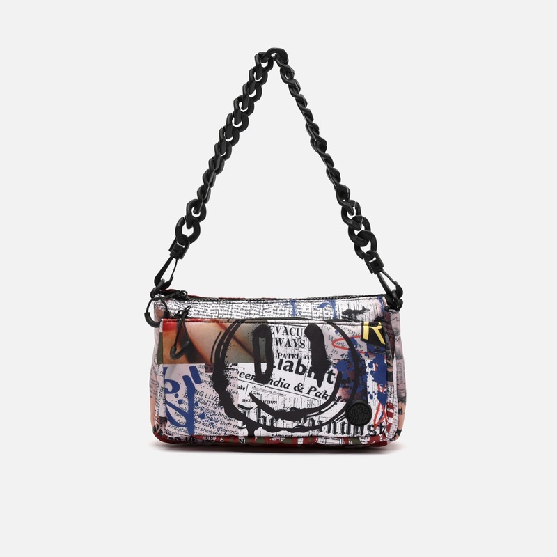 Menphis-2 bolso bandolera con doble asa y nylon reciclado