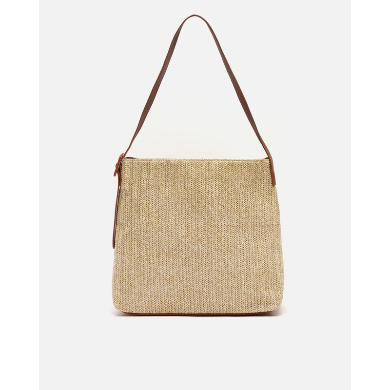 Saby bolso hobo efecto rafia