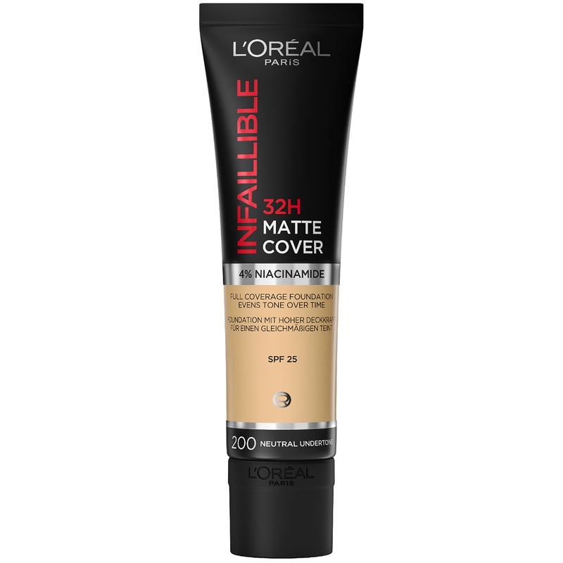 L'Oral Paris Infallible 32hr Matte Cover Foundation 30ml (Various Shades)