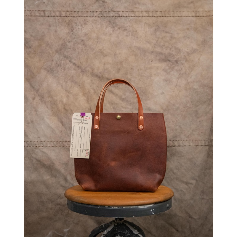1625 Tan Kodiak Mini Tote with Tan Handles
