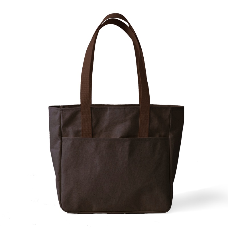 Brown Canvas Carryall