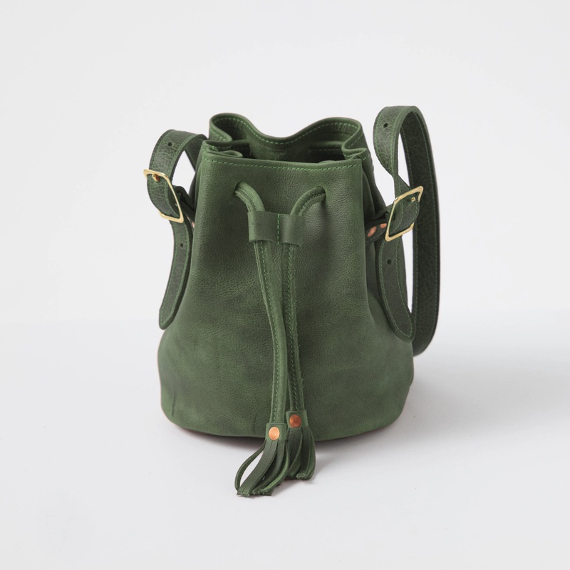 Green Kodiak Bucket Bag