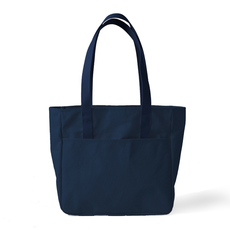 Navy Canvas Carryall