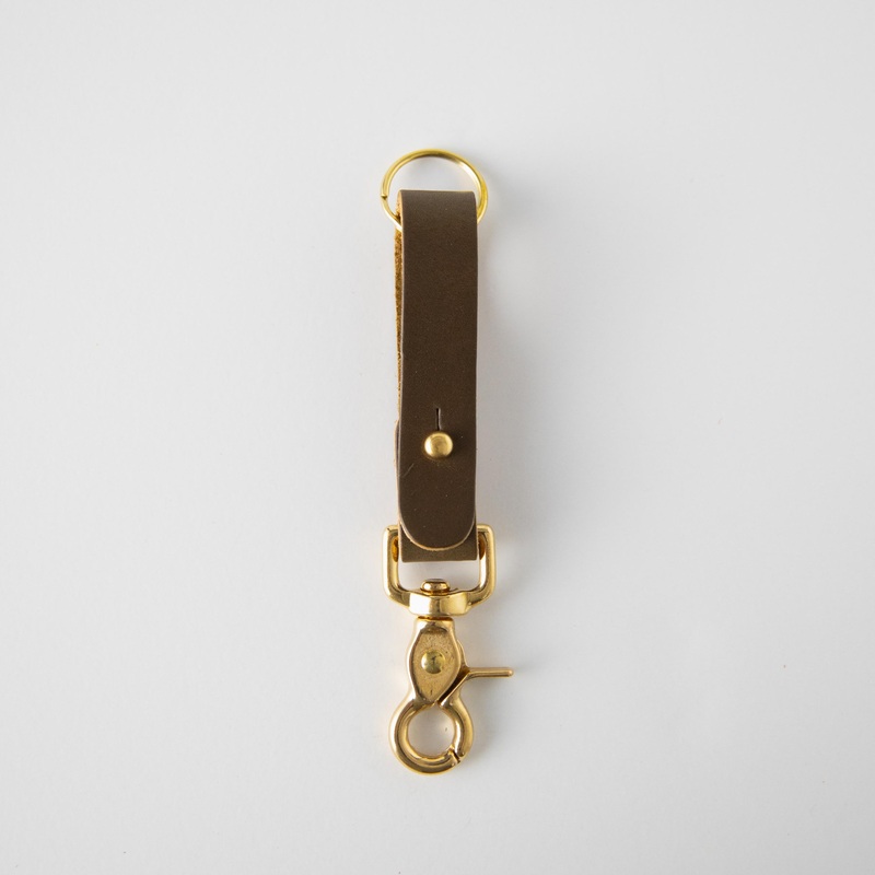 Olive Key Lanyard