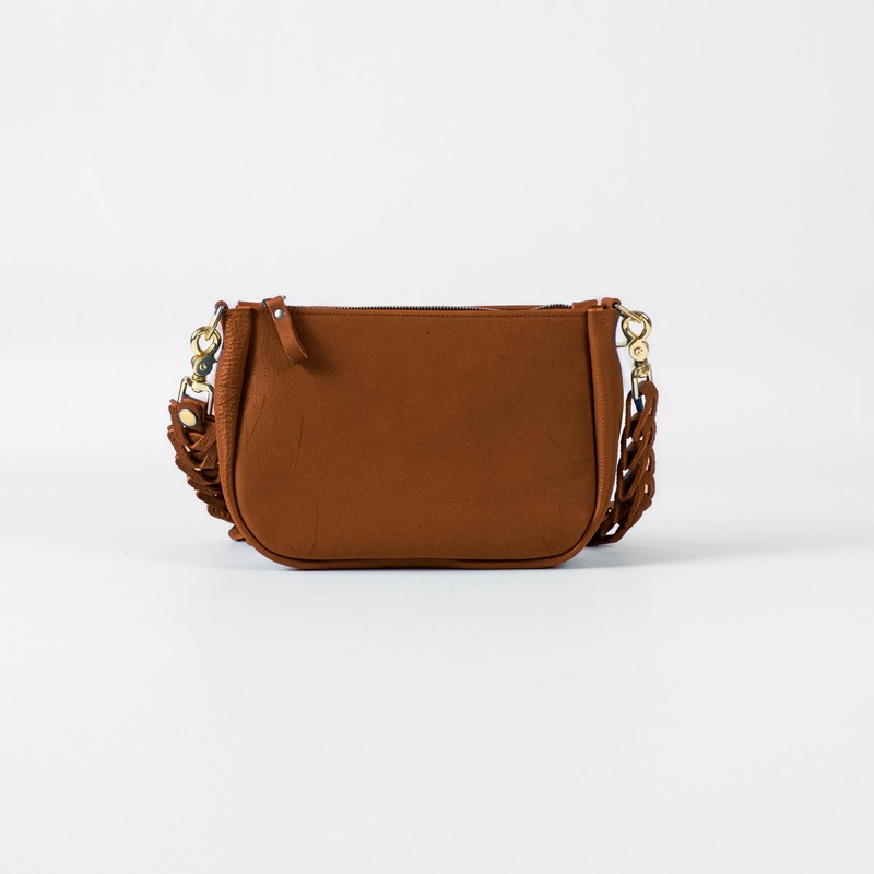 Scratch-and-Dent Honey Bulldog Mini Crossbody Bag