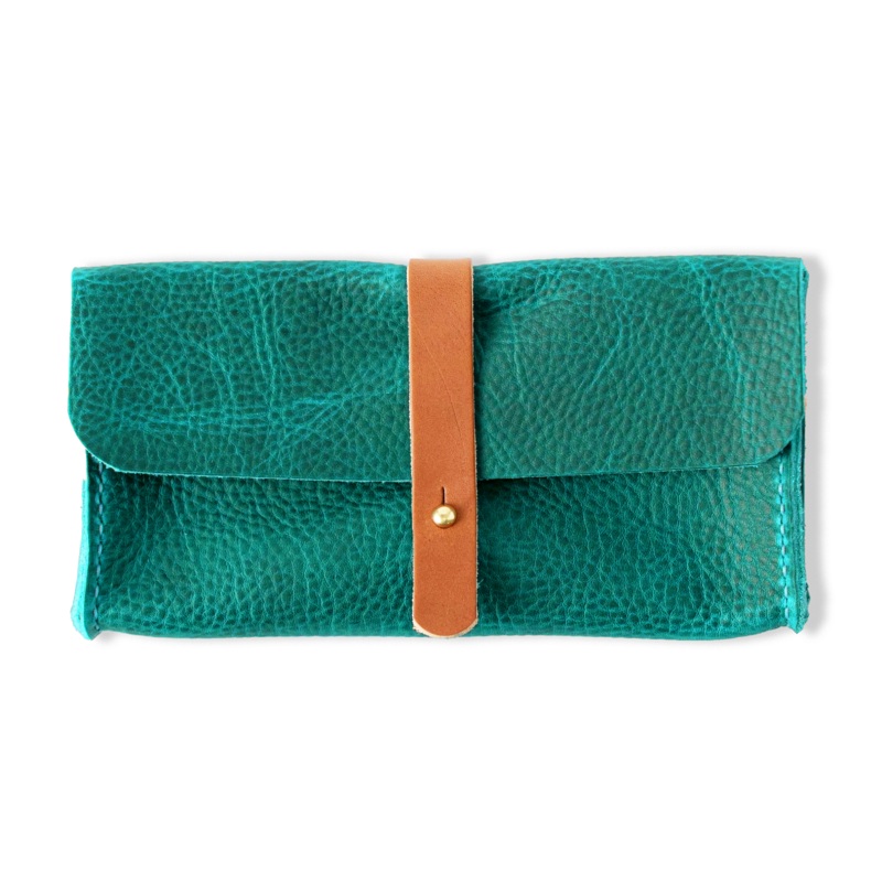 Teal Kodiak Clutch Wallet