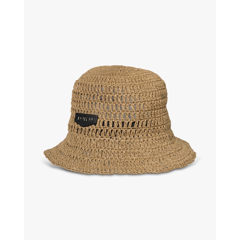 Day City Straw Bucket Hat