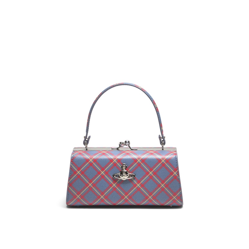 Doll Tartan XL Frame Purse