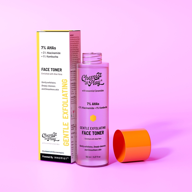 Glycolic Acid Face Toner for Gentle Exfoliation & Skin Hydration- 150ml