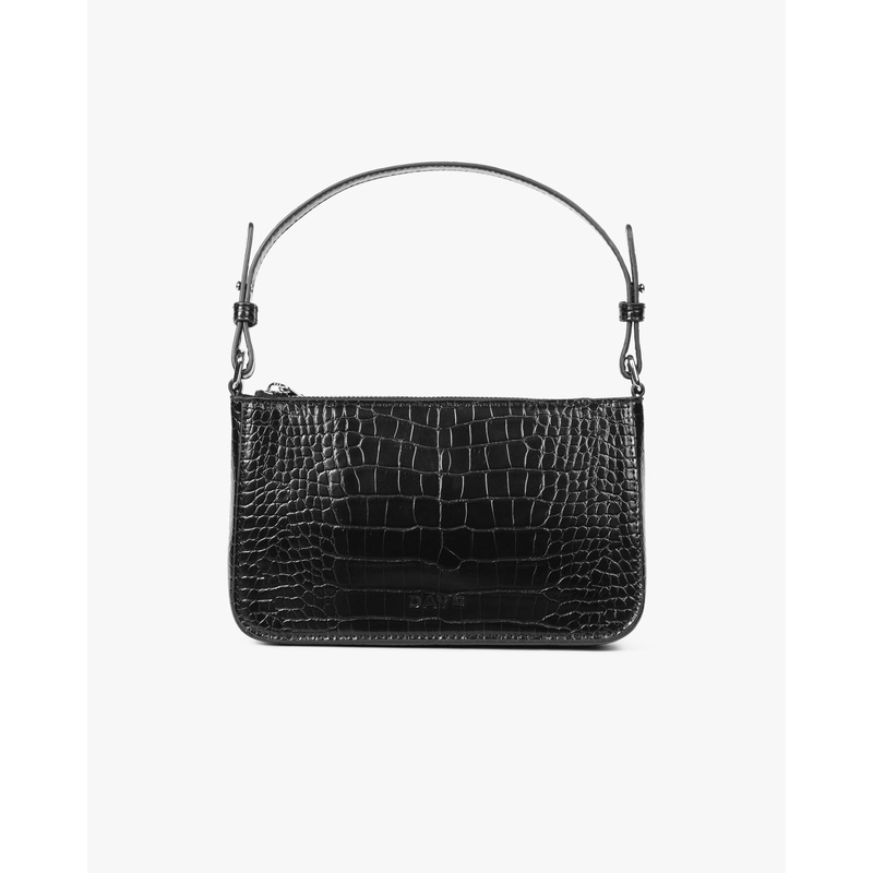 Small Croco Imitation Handbag