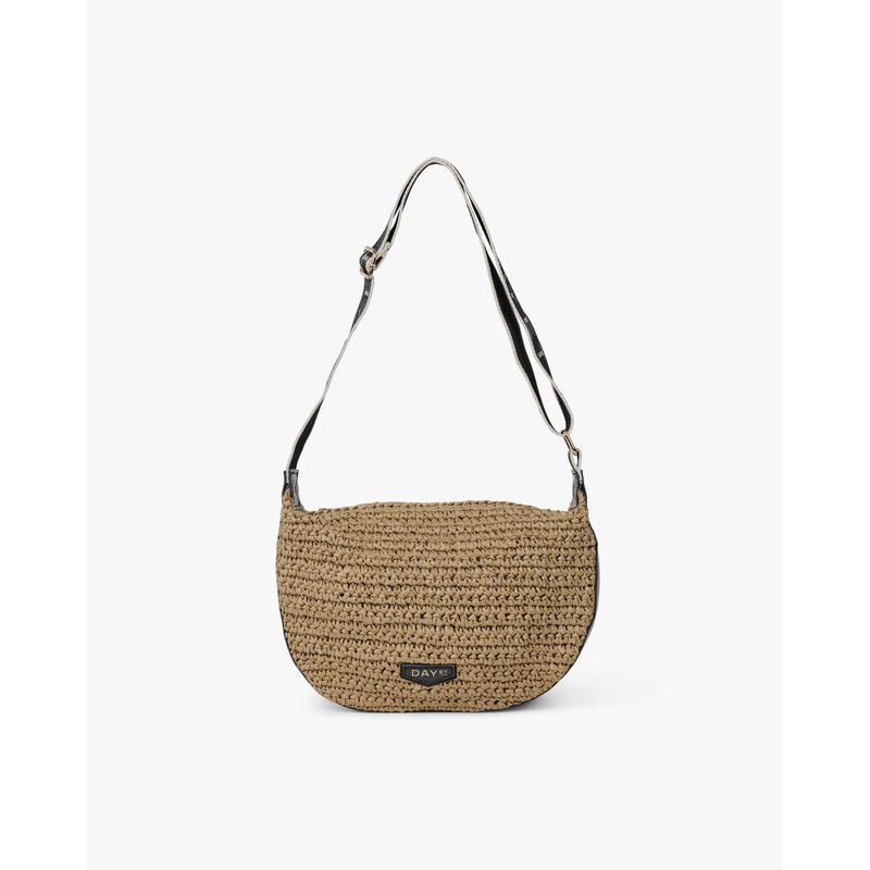 Day Raffia Logo Tuck