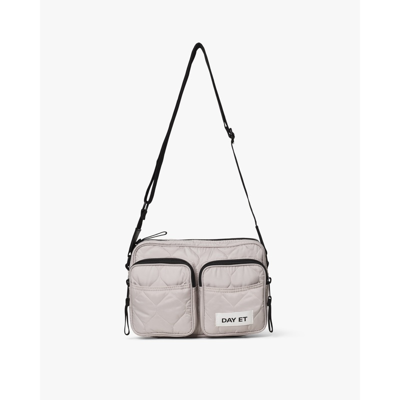 Medium Petal Quilted Crossbody Shoulder Bag