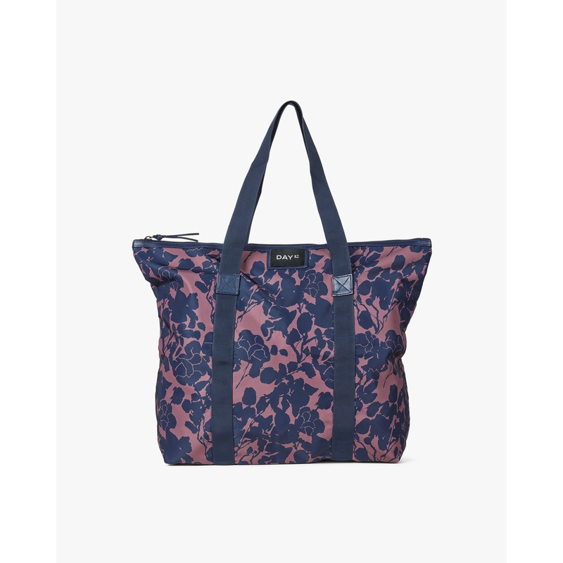 Rose Print Shopper Bag