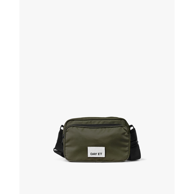 Small Nylon Double Crossbody Bag