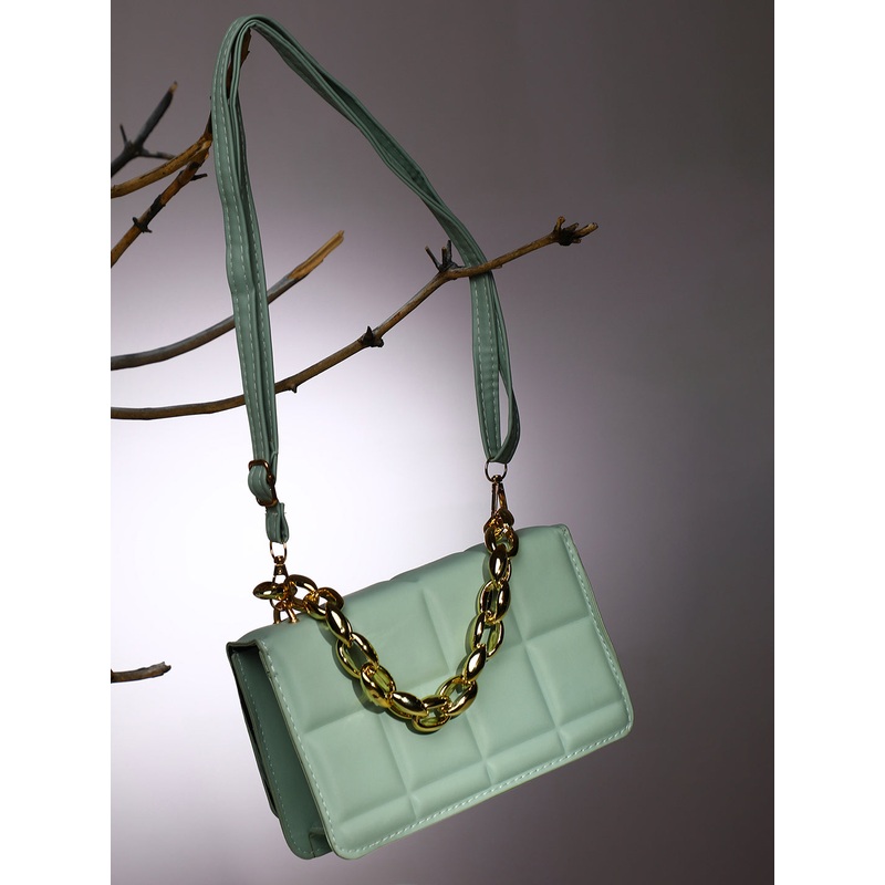 Clara Green Cross Body Bag