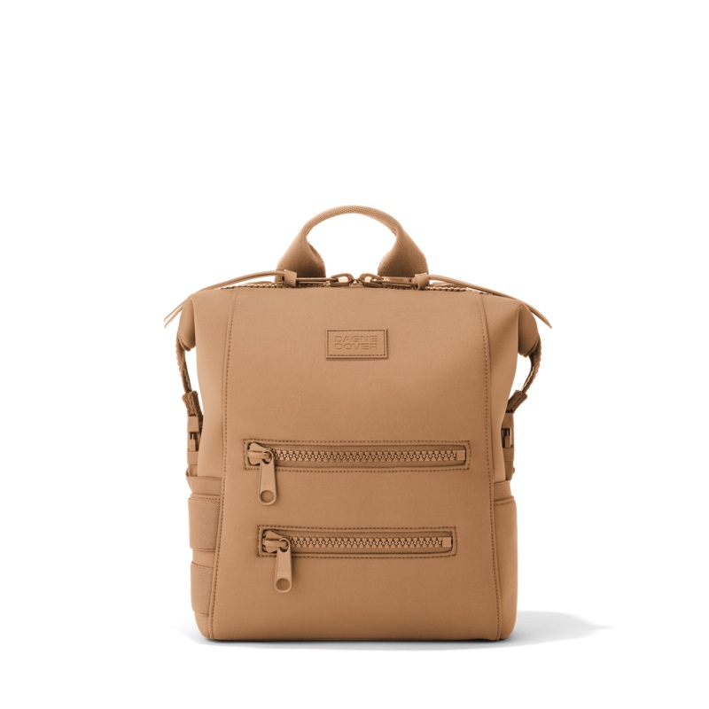 Indi Diaper Backpack in Camel, Small