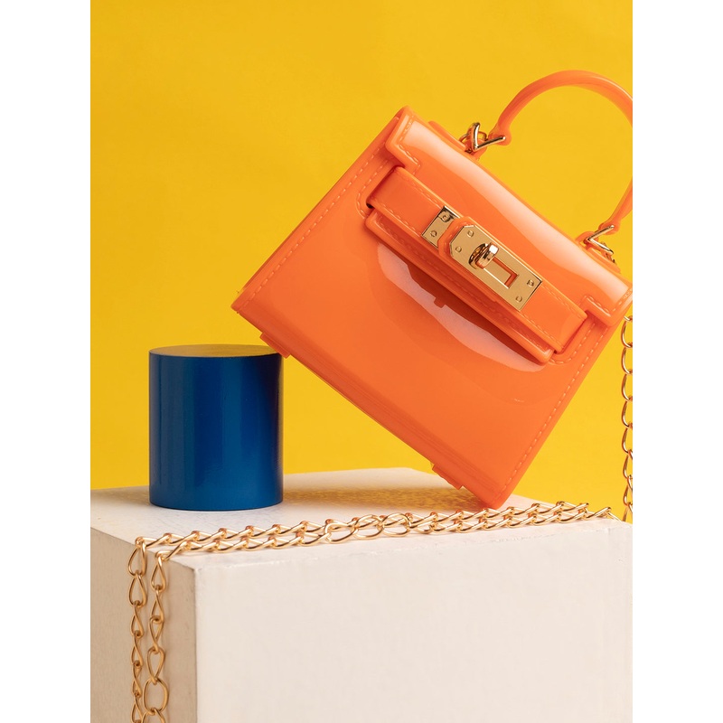 Sunburst Sling Orange Mini Bag