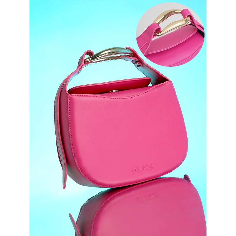 The Etna Hand Bag - Fushcia Pink