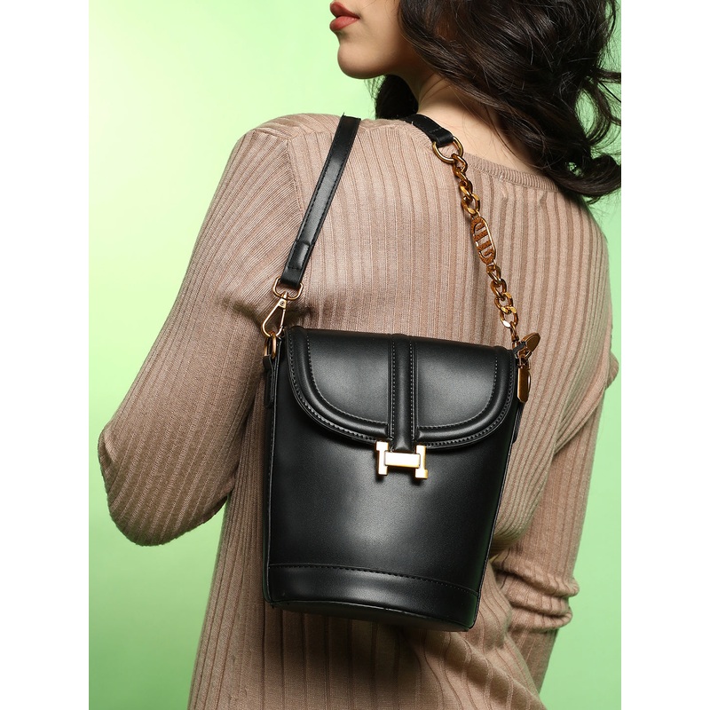 The Monogram Sling Bag - Midnight Black