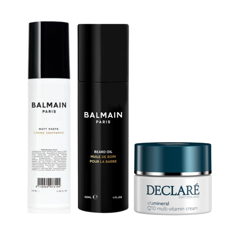 Balmain Homme Set - Matt Paste & Beard Oil  -