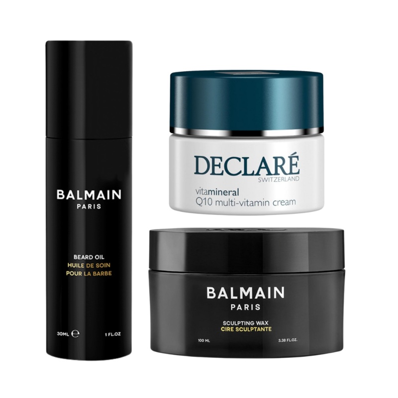 Balmain Homme Set - Sculpting Wax & Beard Oil  -