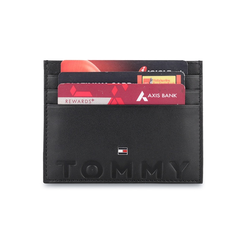 Tommy Hilfiger Alsace Men's Leather Money Clip Wallet