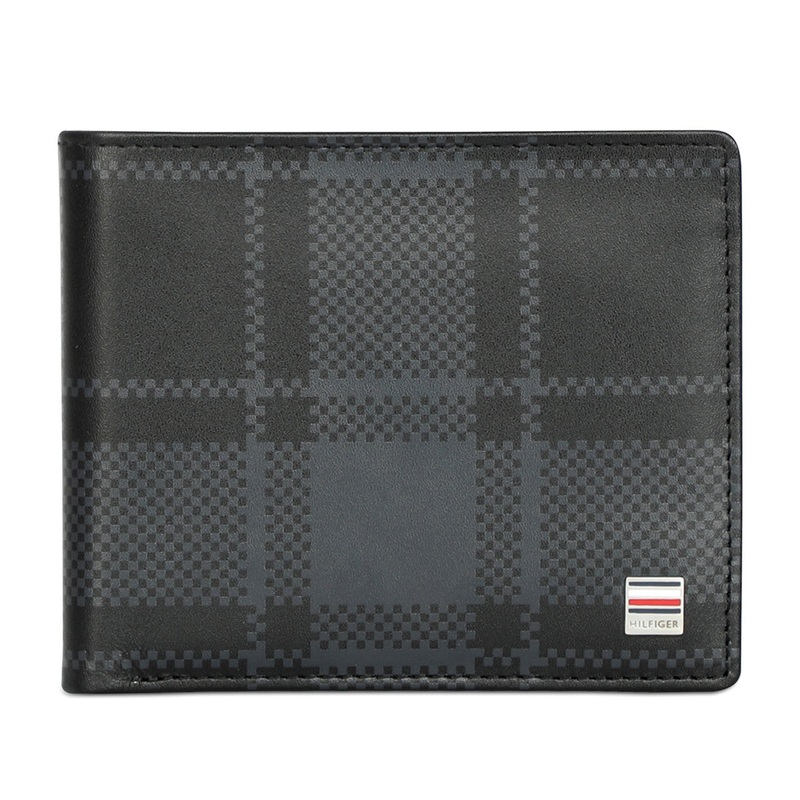 Tommy Hilfiger Stallion Men's Leather Global Coin Wallet