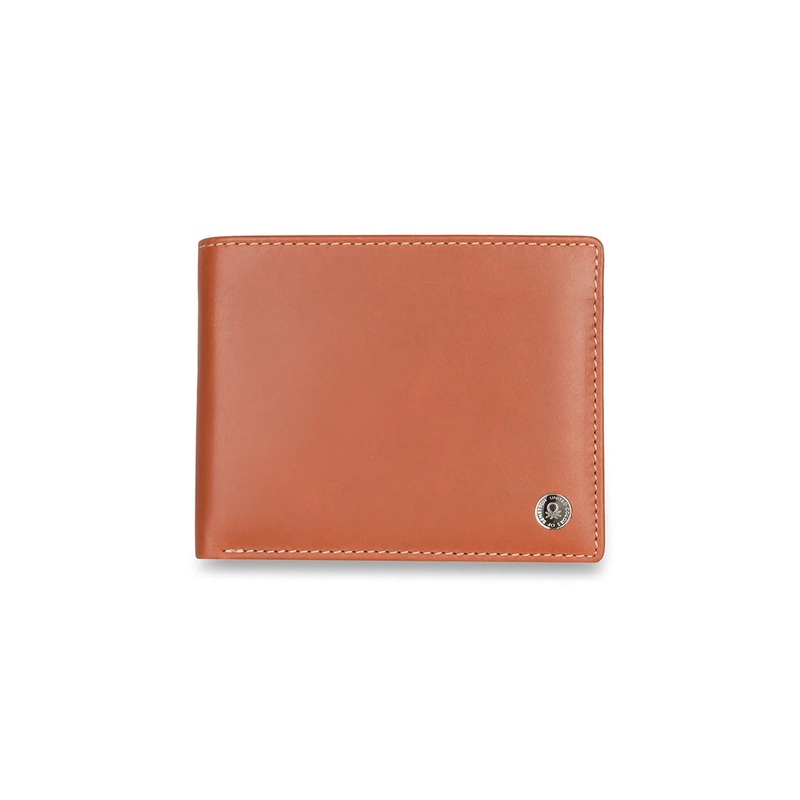 United Colors of Benetton Bron Men's Leather Passcase Wallet