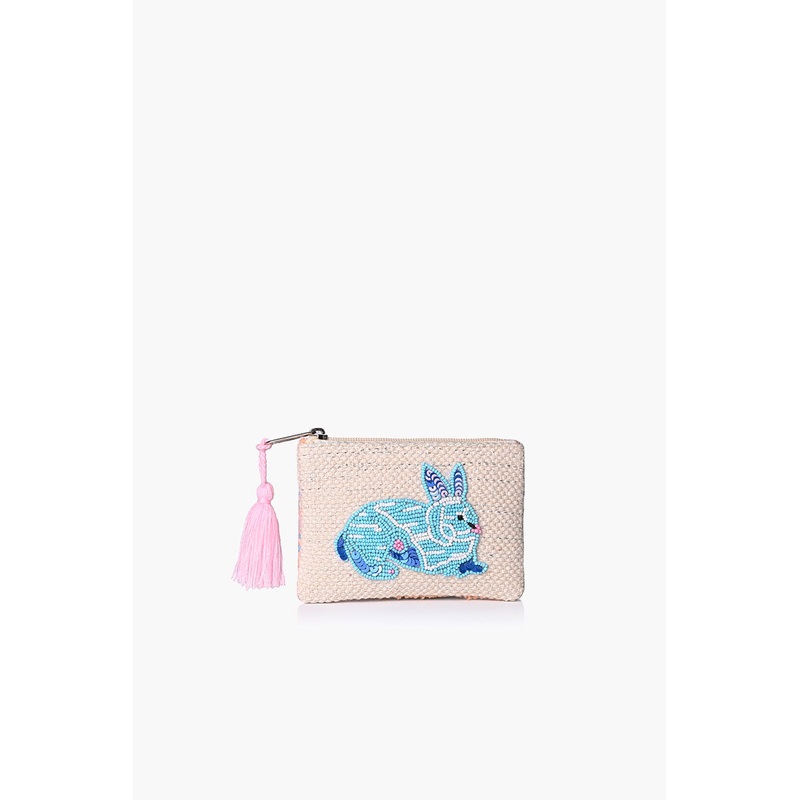 Bunny Bliss Embellished Mini Pouches