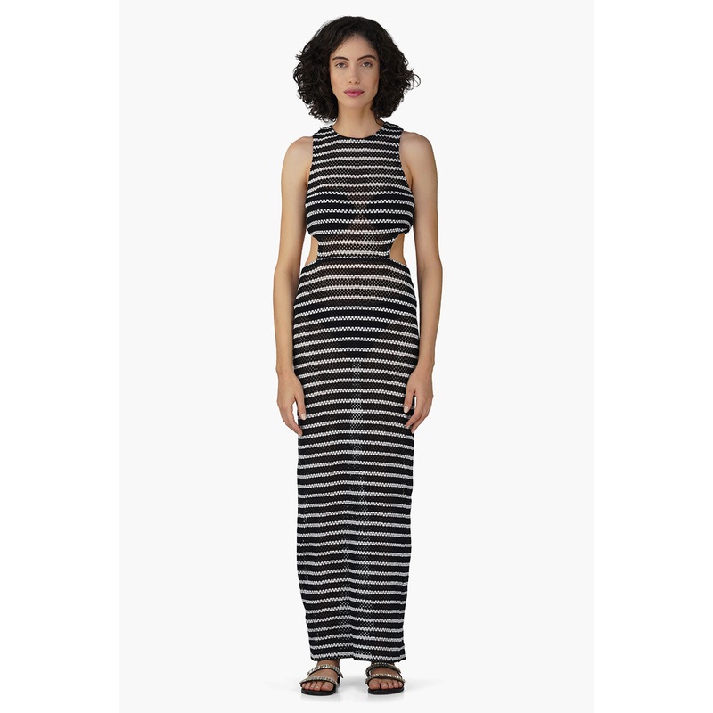Cleo Stripe Bodycone Dress