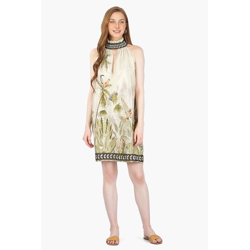 Olivia Printed Kimono Dress