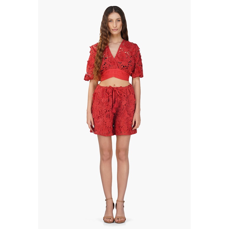 Rose Charm Lace Top