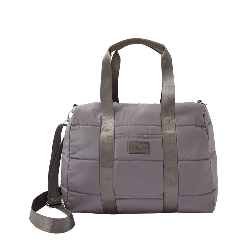 Accessorize London women's Grey Becki Gym Bag