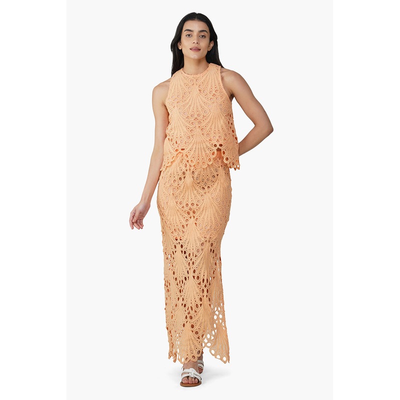 Dream Camille Emb Long Skirt