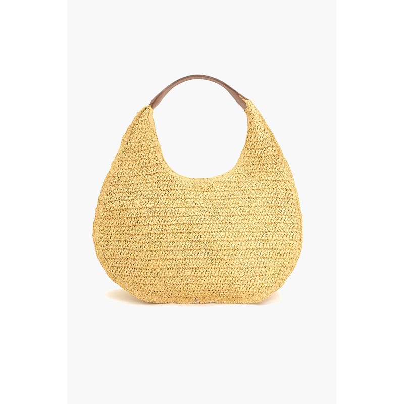 Luna Raffia Hobo