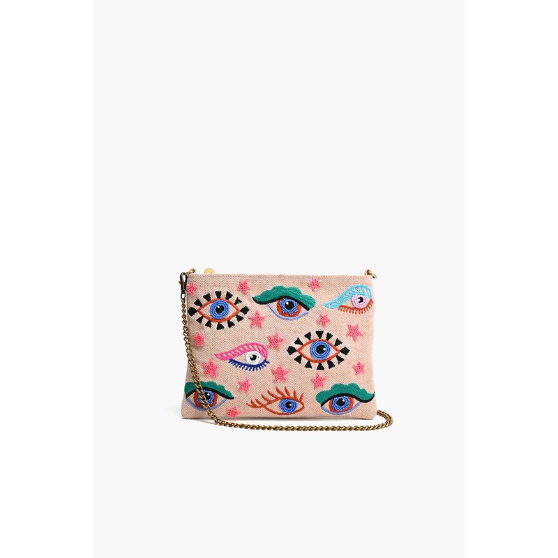 Mystic Gaze Pink Clutch