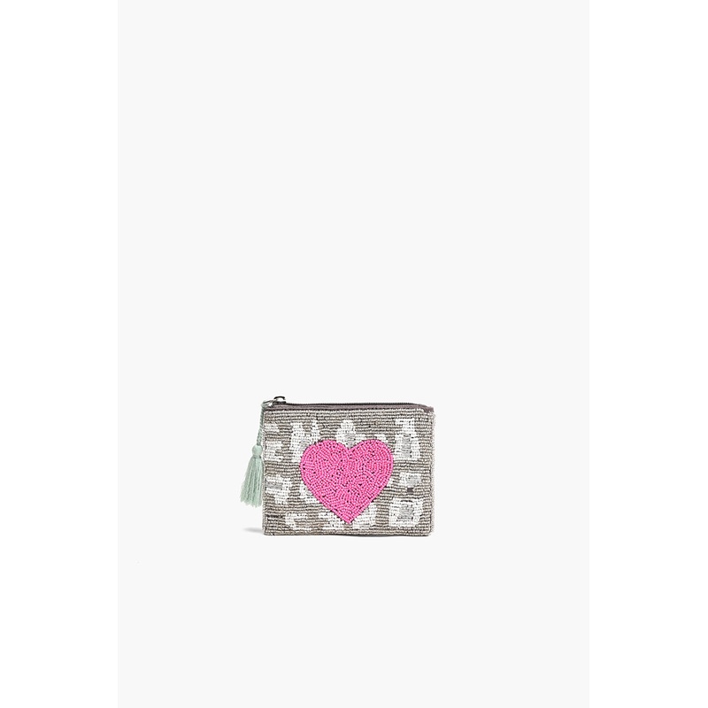 Pink Heart Mini Pouches