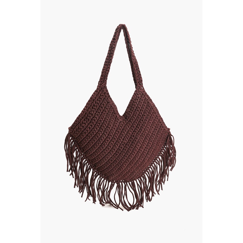 Rustic Weaves Paper Crochet Bag