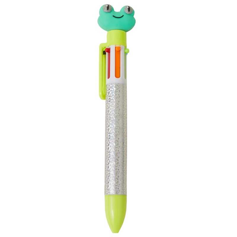 Accessorize London Green 6-Colour Frog Pen
