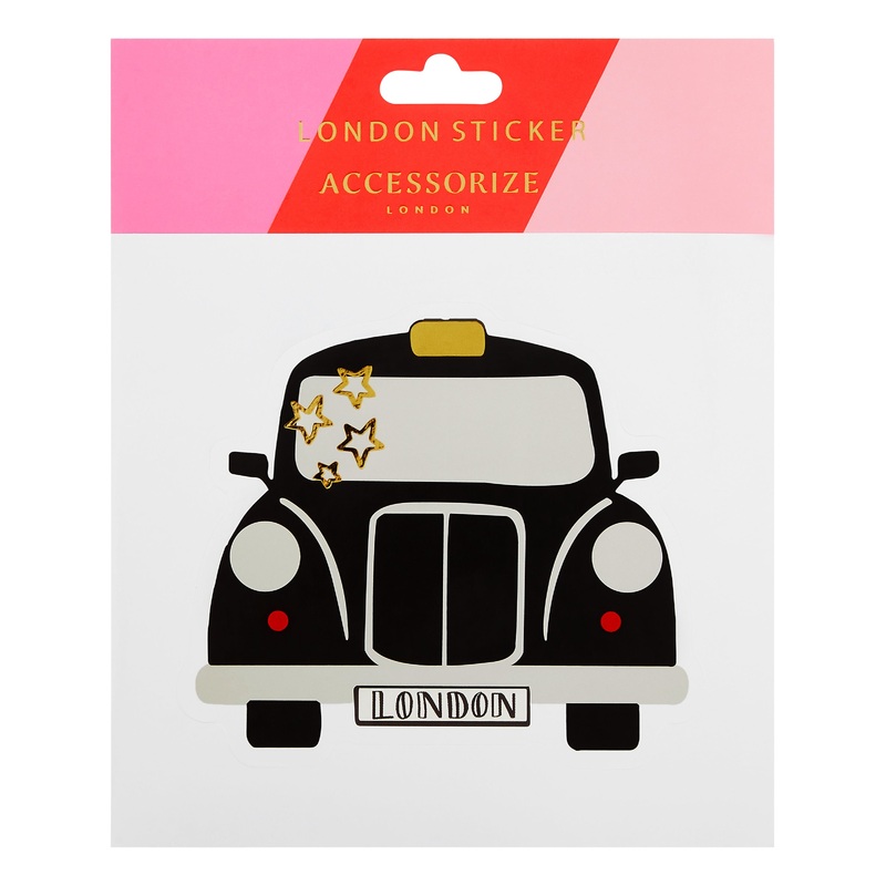 Accessorize London London Taxi Luggage Sticker
