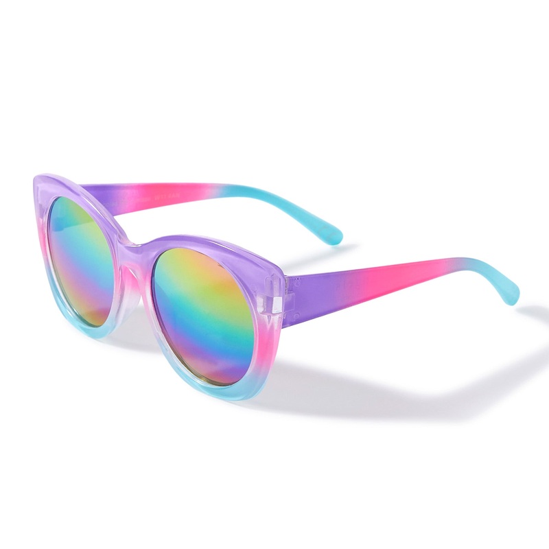 Rainbow Ombre Sunglasses And Case