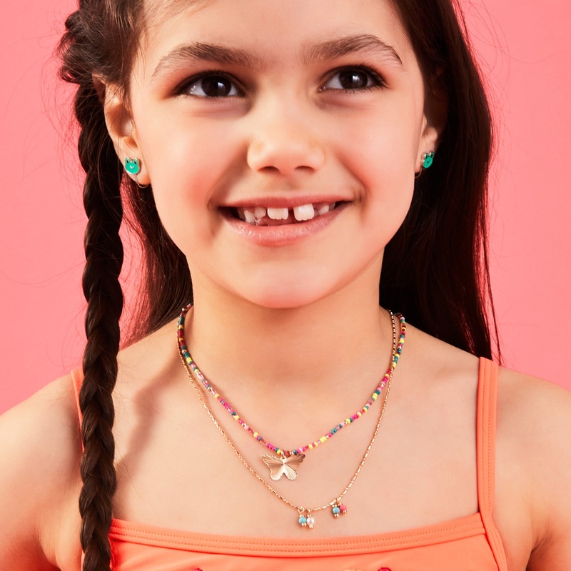 Accessorize London Layered Butterfly Necklace