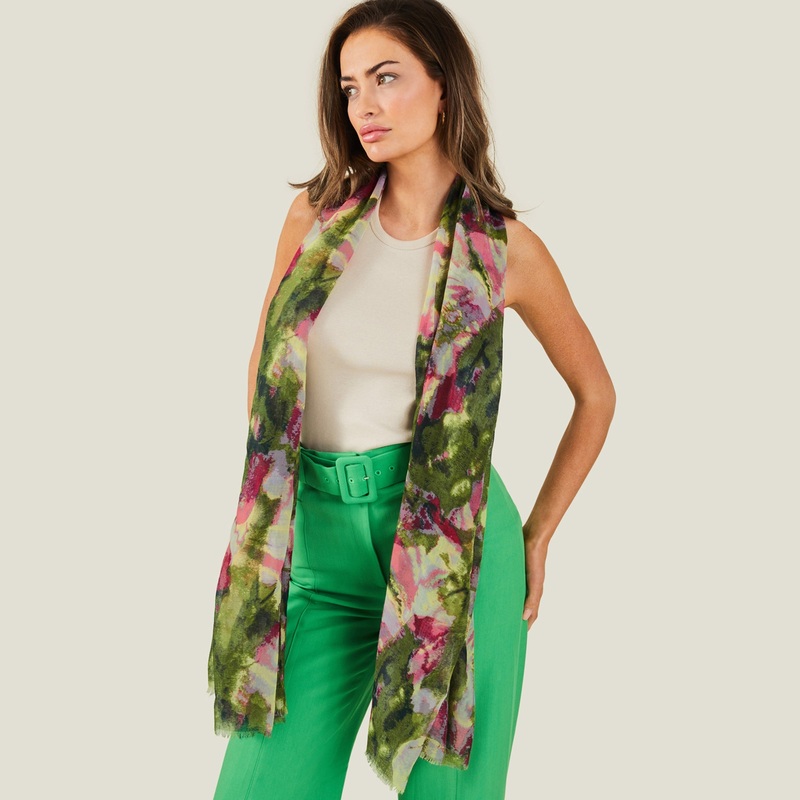 Accessorize London Women's Brush Meadow Scarf
