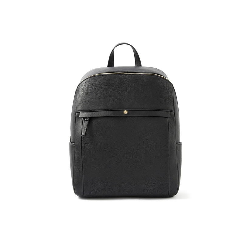 Accessorize London women's Faux Leather Sammy Backpack bag
