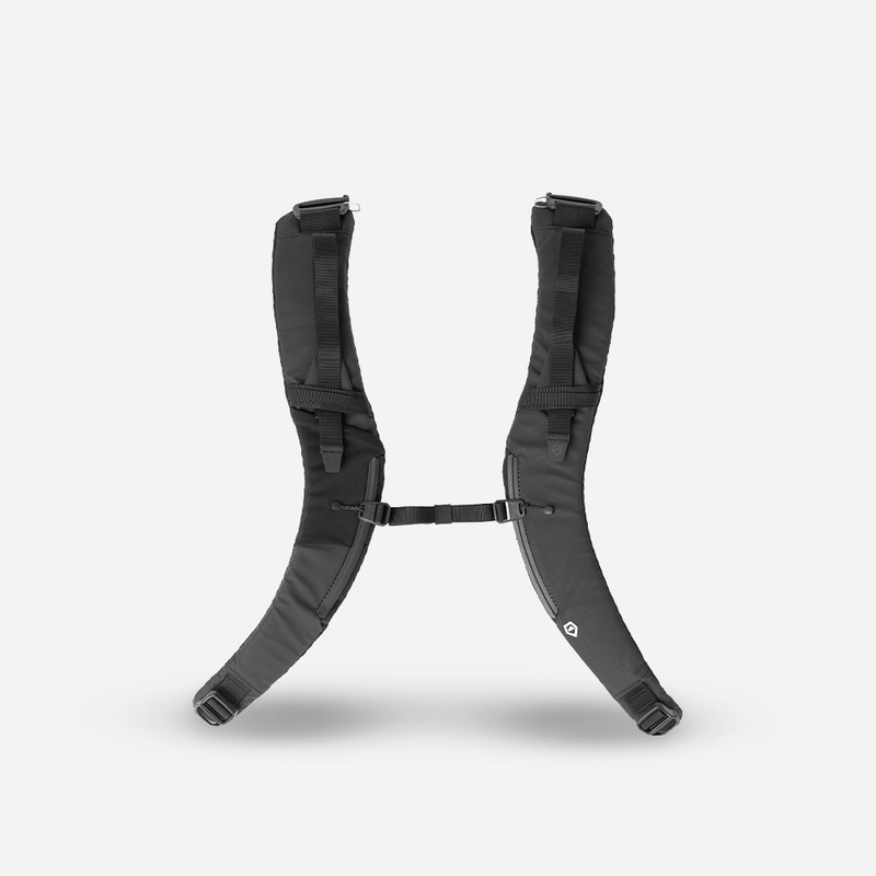 FERNWEH Shoulder Straps S/M in Black