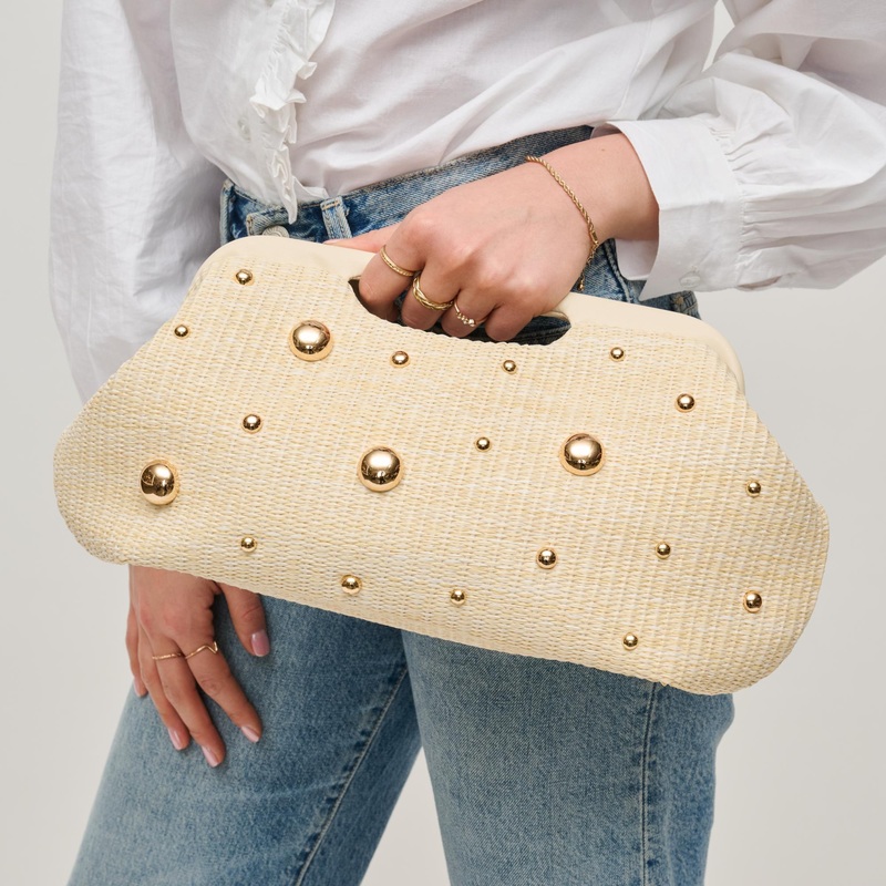 Mallory - Studded Clutch