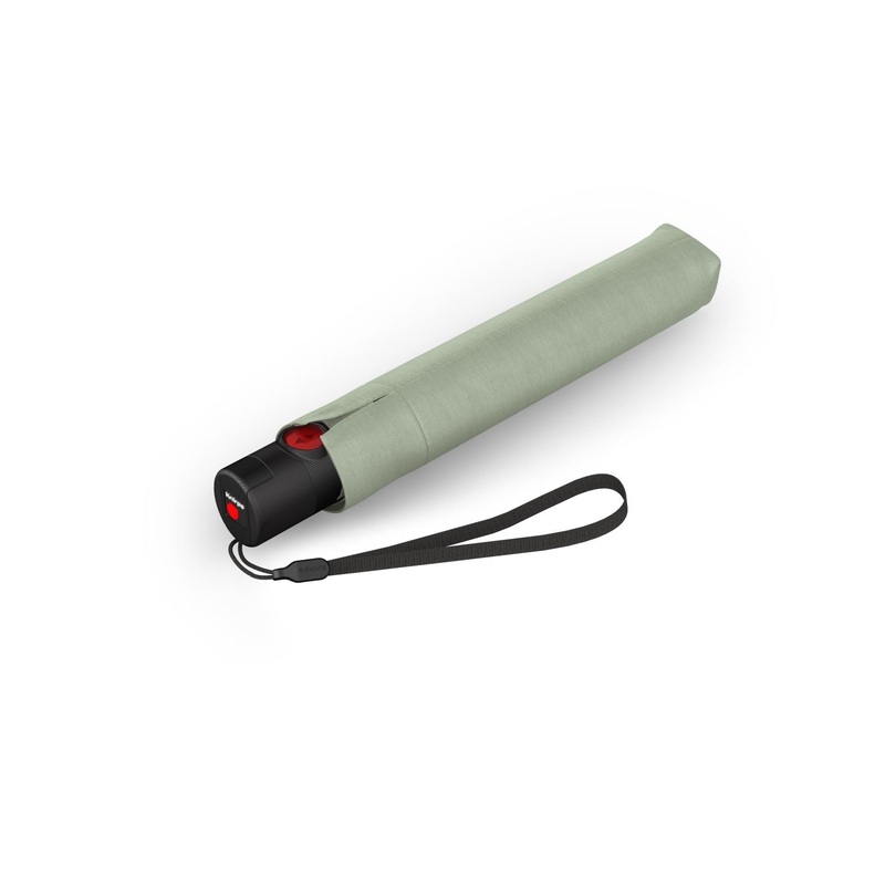 Knirps U.200 Ultraslim Duomatic (UV Protection) - Wasabi / Black Inner Coating