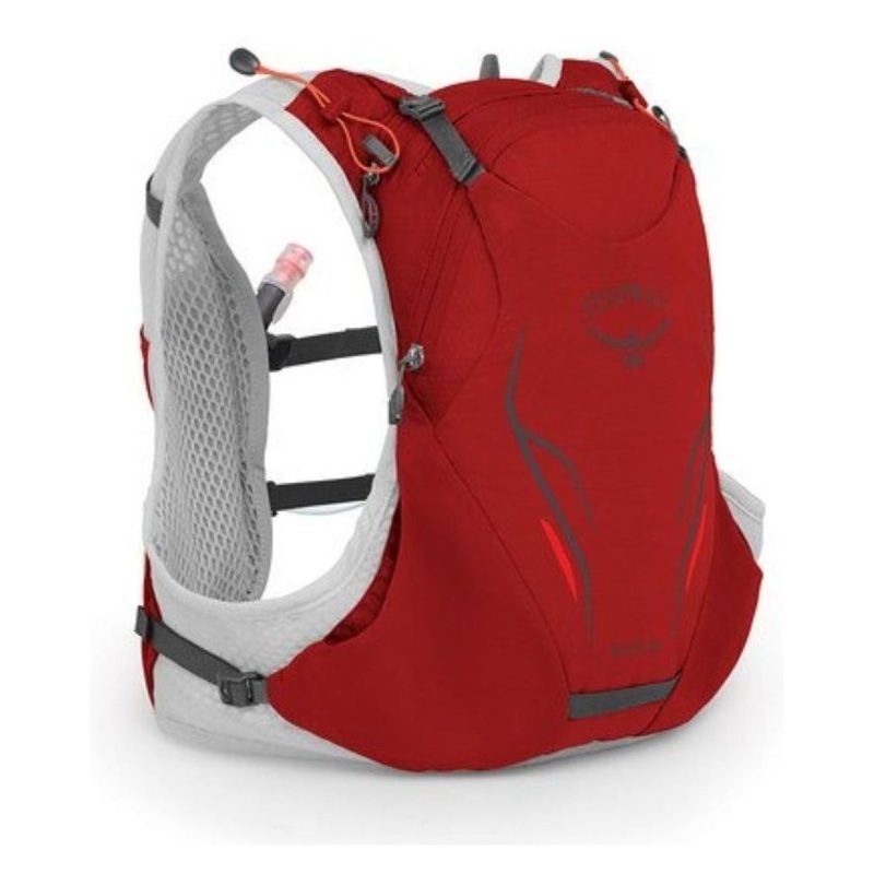 Osprey Duro 6 Hydration Pack with Reservoir - Medium/Large - Men's Trail Running - Hydration (Phoenix Red)